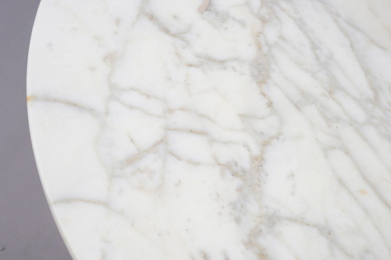 Image 1 of Vintage Duitse Marmer salontafel, jaren 60