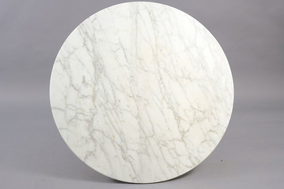 Image 1 of Vintage Duitse Marmer salontafel, jaren 60