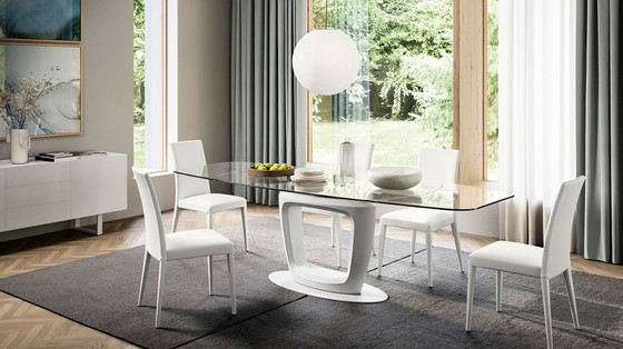 Image 1 of Calligaris - Orbital de Pininfarina + 6 stoelen