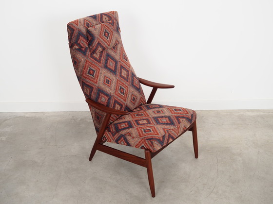 Image 1 of Teakhouten fauteuil, Deens ontwerp, 1970S, Productie: Denemarken