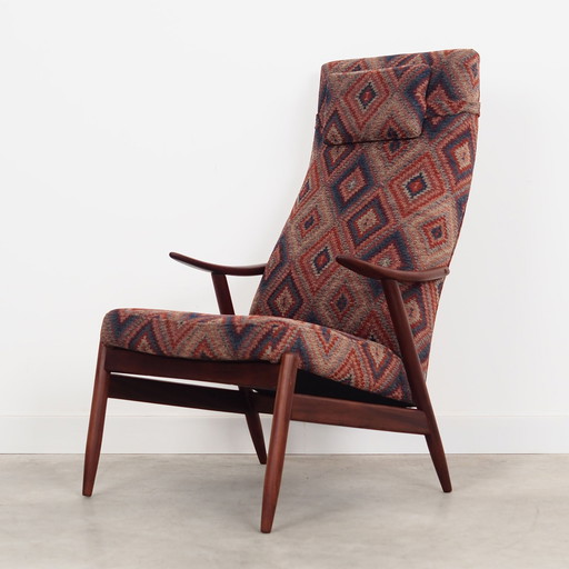 Teakhouten fauteuil, Deens ontwerp, 1970S, Productie: Denemarken