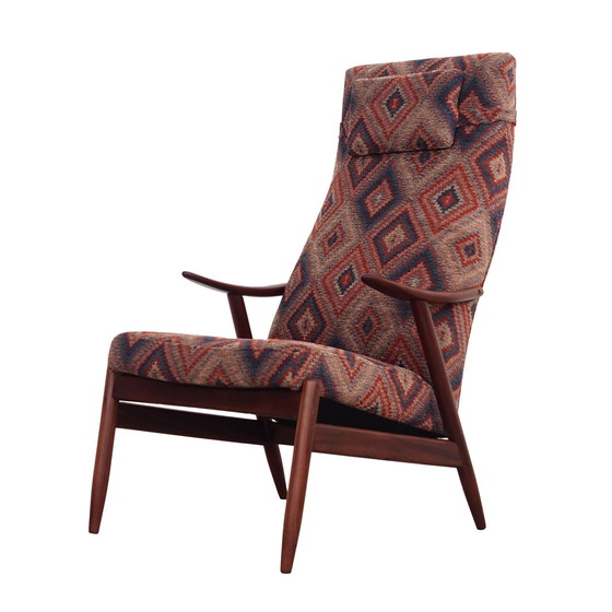 Image 1 of Teakhouten fauteuil, Deens ontwerp, 1970S, Productie: Denemarken