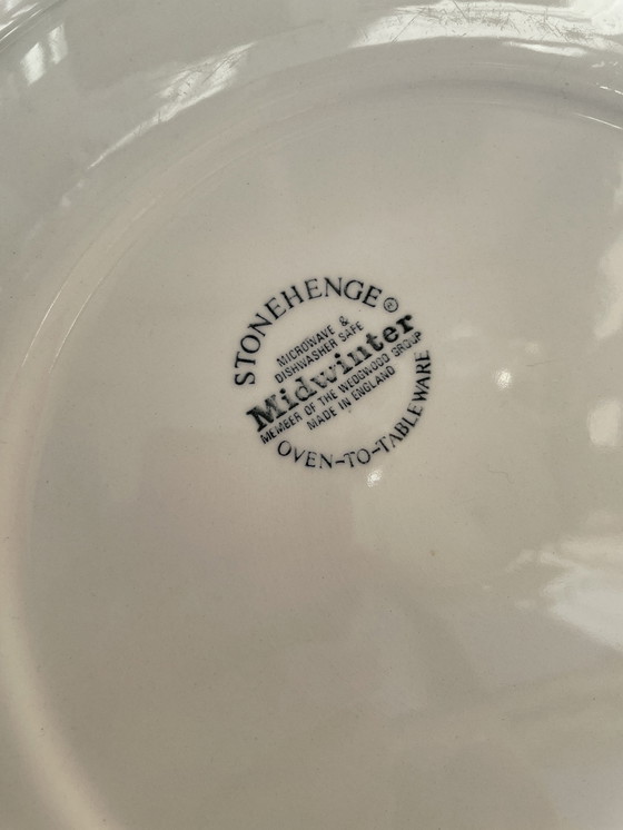 Image 1 of Wedgwood Stonehenge Midwinter White schalen