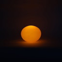 Kleine glazen lamp Pebble