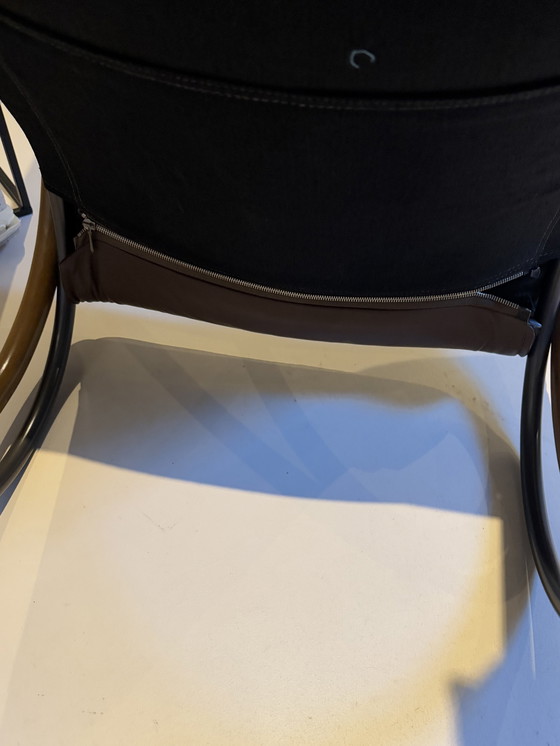 Image 1 of Schommelstoel “Nonna” Paul Tuttle Voor Strässle International, Zwitserland