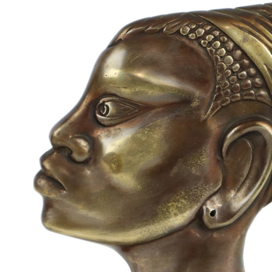 Image 1 of Art Deco Bronzen Sculptuur Hagenauer