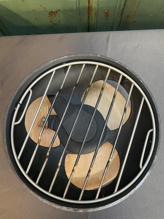 Image 1 of Le Creuset Vintage Fondueset Met Bijbehorende Borden