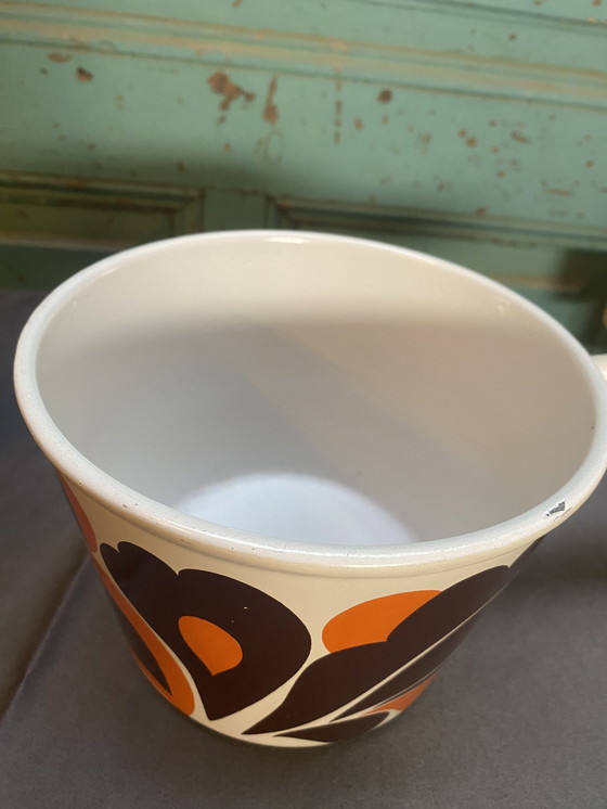 Image 1 of Le Creuset Vintage Fondueset Met Bijbehorende Borden