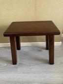 2x Vintage mimiset bijzettafels