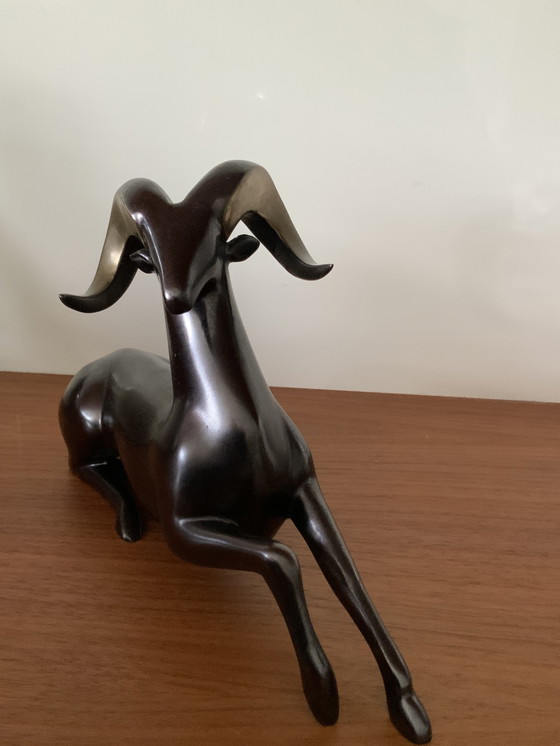 Image 1 of Loet Vanderveen Bronzen Ram