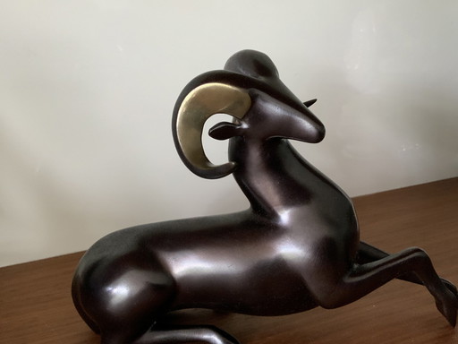 Loet Vanderveen Bronzen Ram