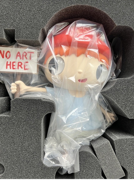 Image 1 of Javier Calleja, Pvc Kristallen Sculptuur van het Jaar 2020, Nieuw In Doos Met Certificaat En Factuur