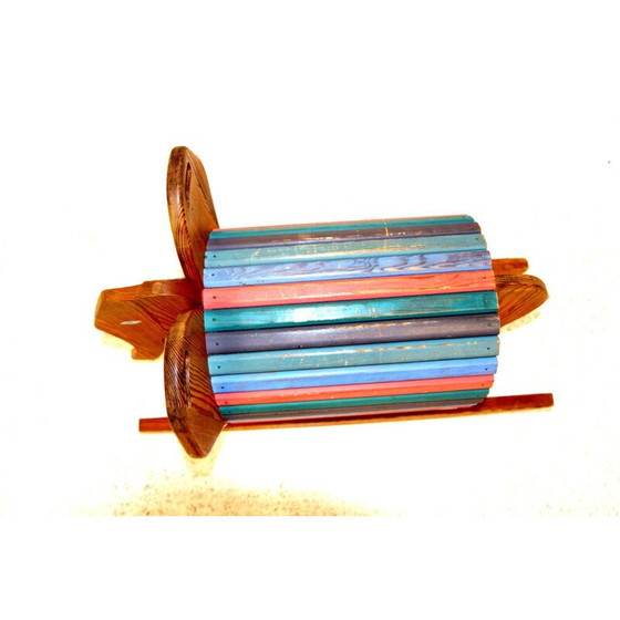 Image 1 of Vintage houten schommelolifant, Zweden 1970