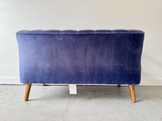 Image 1 of Art Deco stijl 2 zits bank sofa