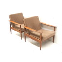 2x vintage Deens design fauteuils uit de jaren ’60