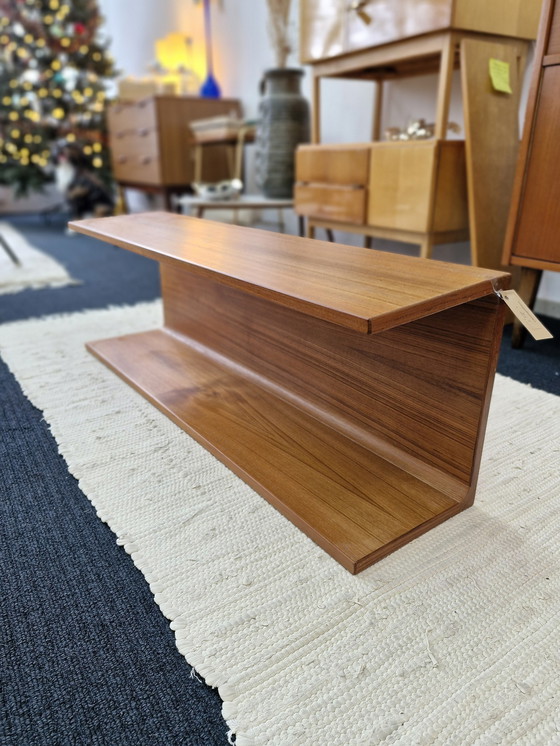 Image 1 of Vintage Deens Design Boekenplank / Wandrek Teak