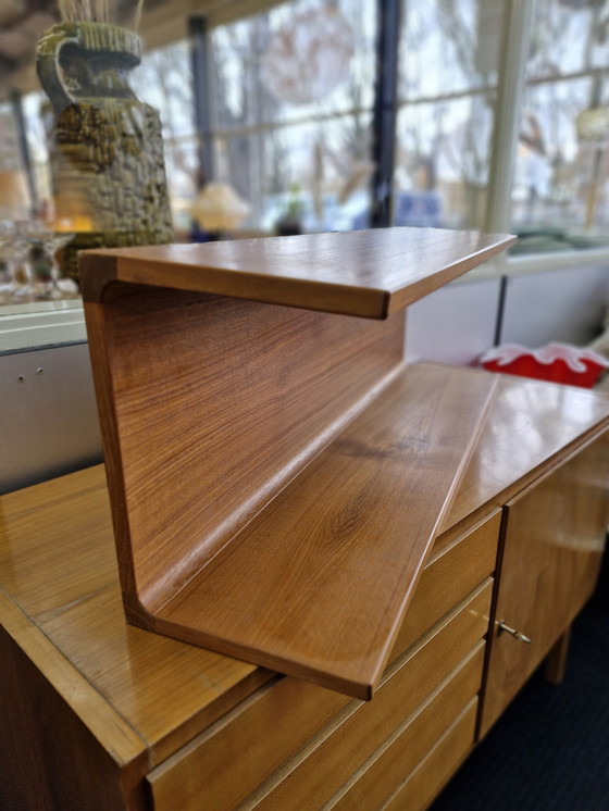 Image 1 of Vintage Deens Design Boekenplank / Wandrek Teak