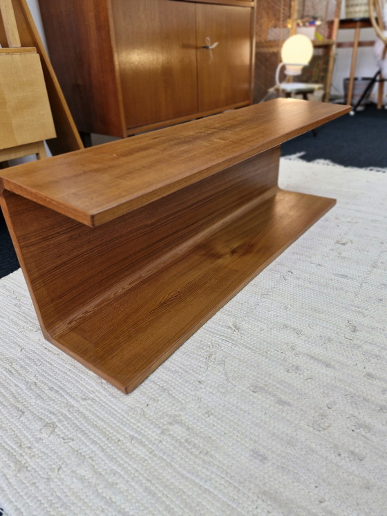 Image 1 of Vintage Deens Design Boekenplank / Wandrek Teak