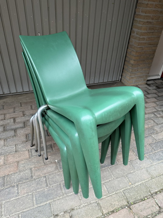 Image 1 of 4x Vitra Phillipe Starck Louis 20 Stoel