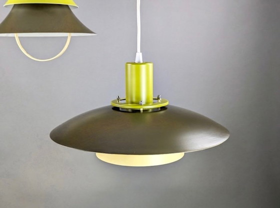 Image 1 of 3x Jeka Metaltryk Hanglampen