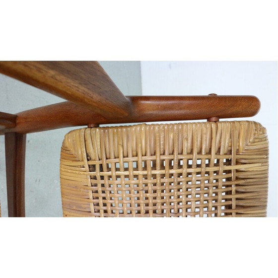 Image 1 of Vintage teakhouten stoel van Arne Vodder voor Sibast Furniture, Denemarken 1950