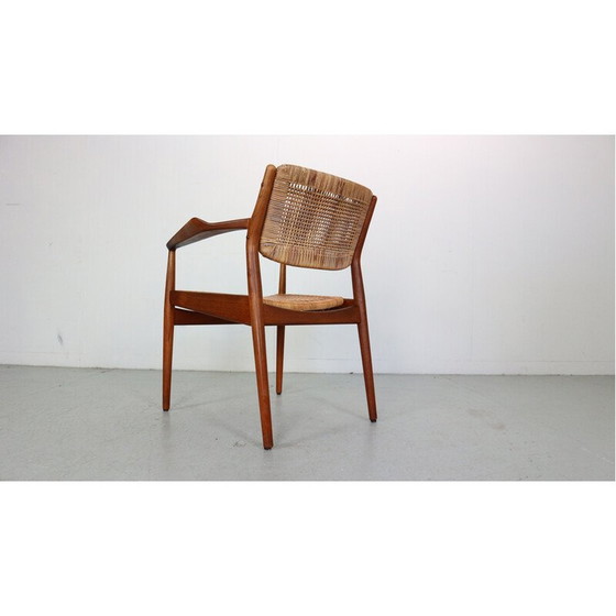 Image 1 of Vintage teakhouten stoel van Arne Vodder voor Sibast Furniture, Denemarken 1950