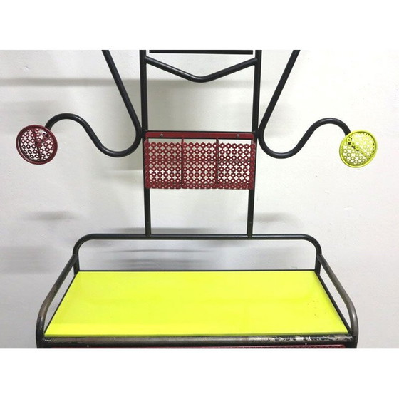 Image 1 of Vintage metalen kast, Frankrijk 1959