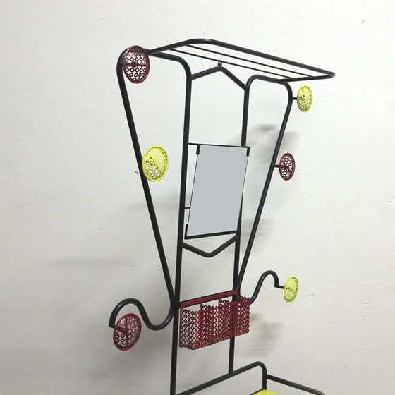 Image 1 of Vintage metalen kast, Frankrijk 1959