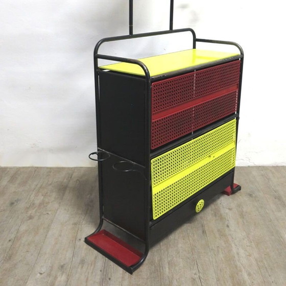 Image 1 of Vintage metalen kast, Frankrijk 1959