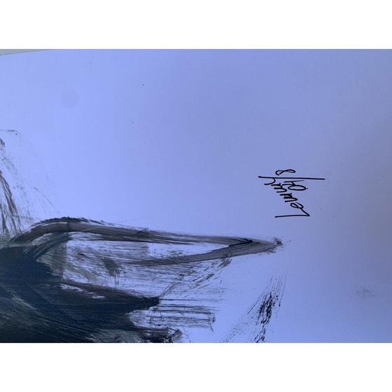 Image 1 of Vintage schilderij gezicht 2 door Lemmy Gonthier, 2014