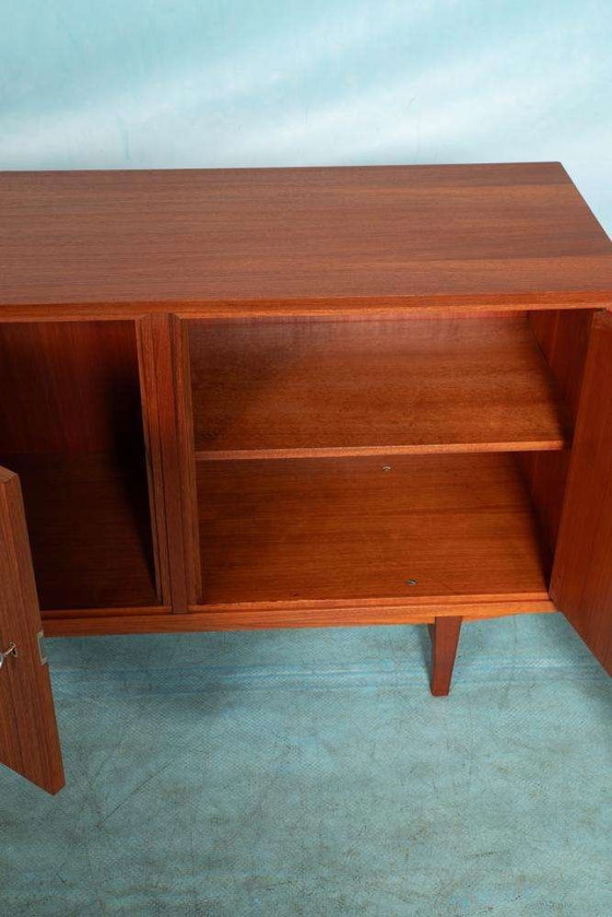 Image 1 of Vintage design gerenoveerd dressoir, 60s sideboard teak