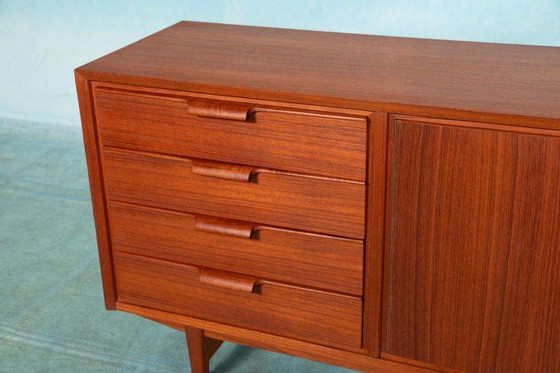 Image 1 of Vintage design gerenoveerd dressoir, 60s sideboard teak