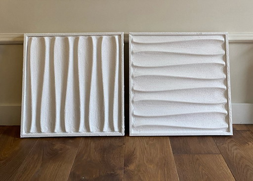 Moderne wandsculptuur