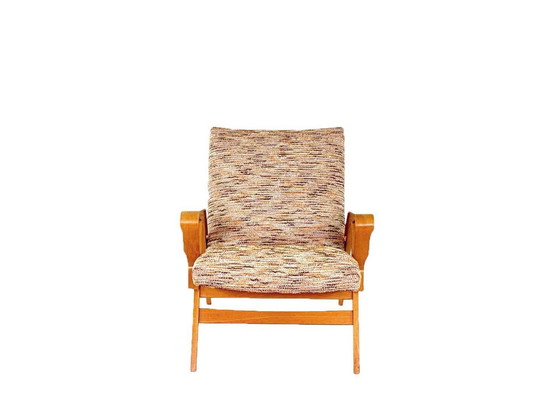 Image 1 of vintage no. 24-23 fauteuil van František Jirák voor Tatra Nabytok Pravenec
