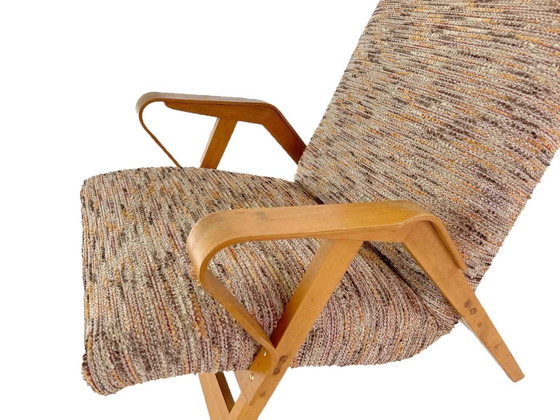 Image 1 of vintage no. 24-23 fauteuil van František Jirák voor Tatra Nabytok Pravenec