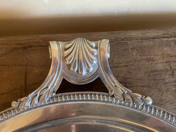 Image 1 of Dienblad Serveerschaal Silverplated Antiek Frans