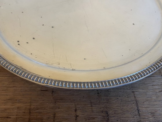 Image 1 of Dienblad Serveerschaal Silverplated Antiek Frans