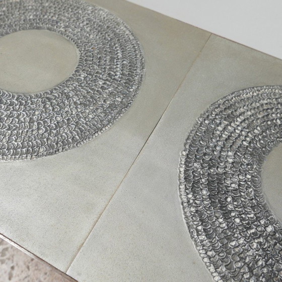 Image 1 of Mid-century Brutalistische salontafel, België 1970