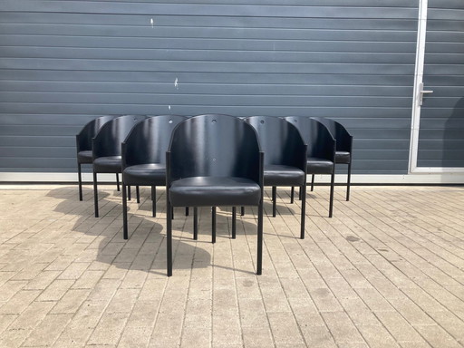 8X Originele, Gemerkte Aleph Driade Costes Stoelen Philippe Starck Topstaat!!