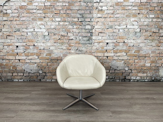 Image 1 of Walter Knoll Turtle Chair Creme