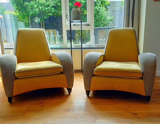 2x Artistiek Breda fauteuil