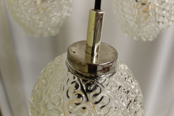 Image 1 of Vintage cascade lamp - transparant persglas