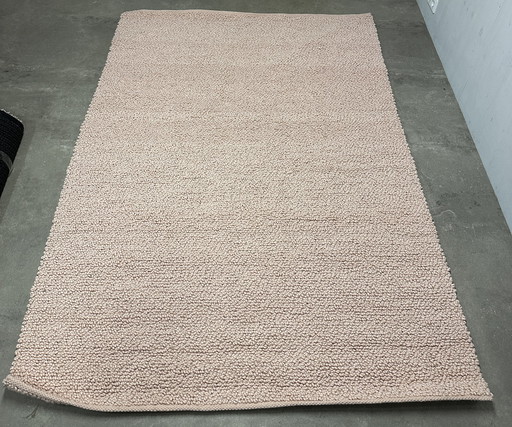 Wollen vloerkleed Brink en Campman Halo Pebble zacht Roze 170x230