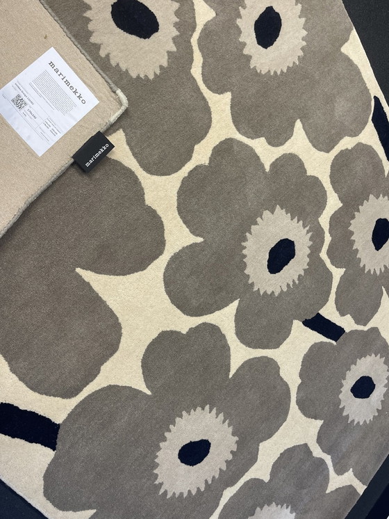 Image 1 of Brink & Campman Marimekko Unikko Greige Tapijt