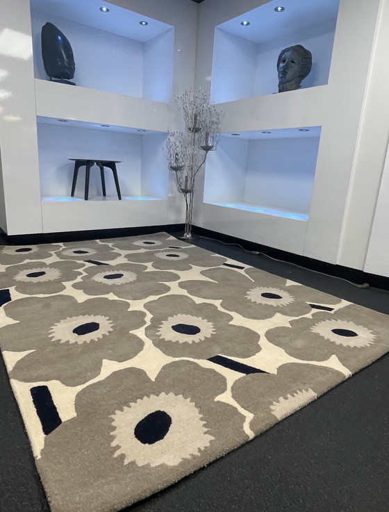 Image 1 of Brink & Campman Marimekko Unikko Greige Tapijt