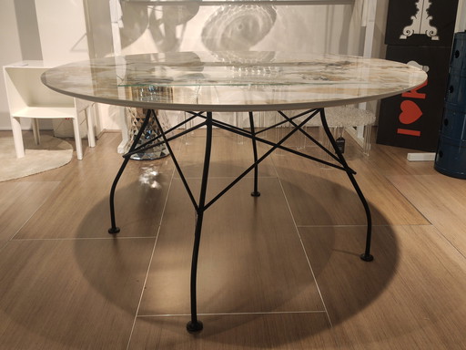 Kartell Tafel Glossy Rond Ø128 Cm