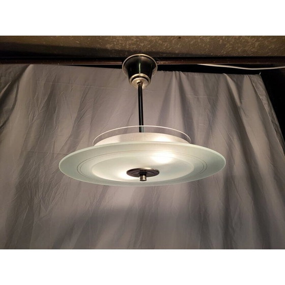 Image 1 of Vintage vliegende schotel hanglamp, 1920
