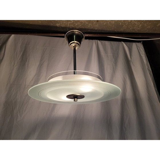 Image 1 of Vintage vliegende schotel hanglamp, 1920