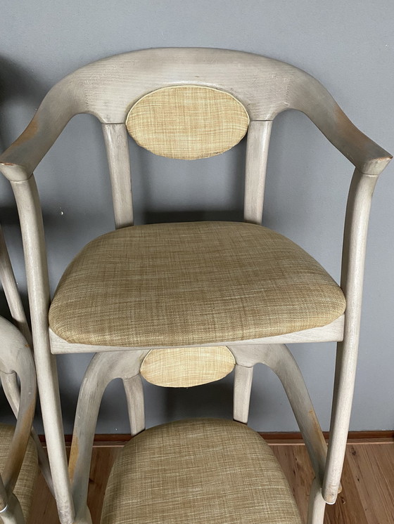Image 1 of 4 Vintage Lubke Stoelen Midcentury