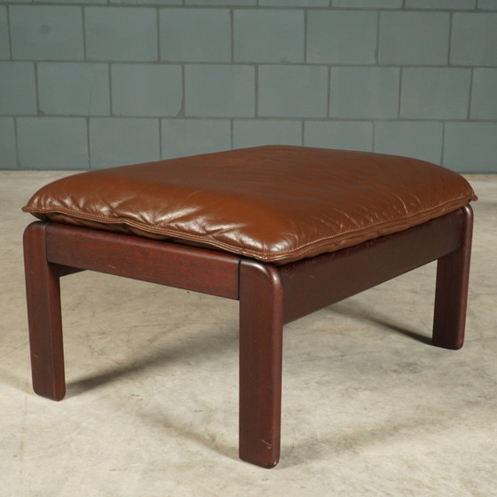 Image 1 of Vintage Fauteuils ‘Scala’ Met Hocker – Dreipunkt International – Jaren 80